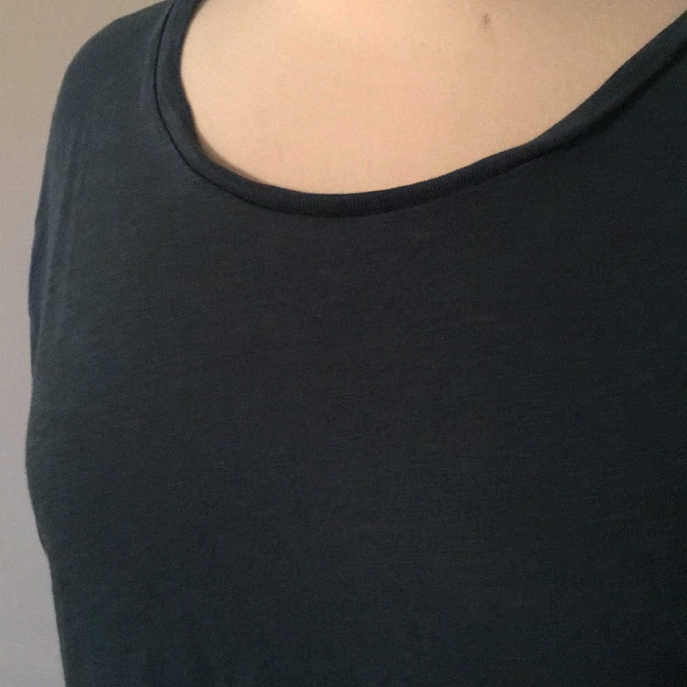 Madewell turquoise T-shirt size medium - Picture 3 of 6
